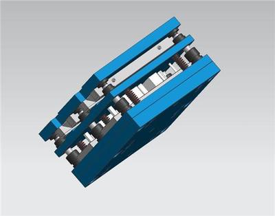 挂件折弯+冲孔模具